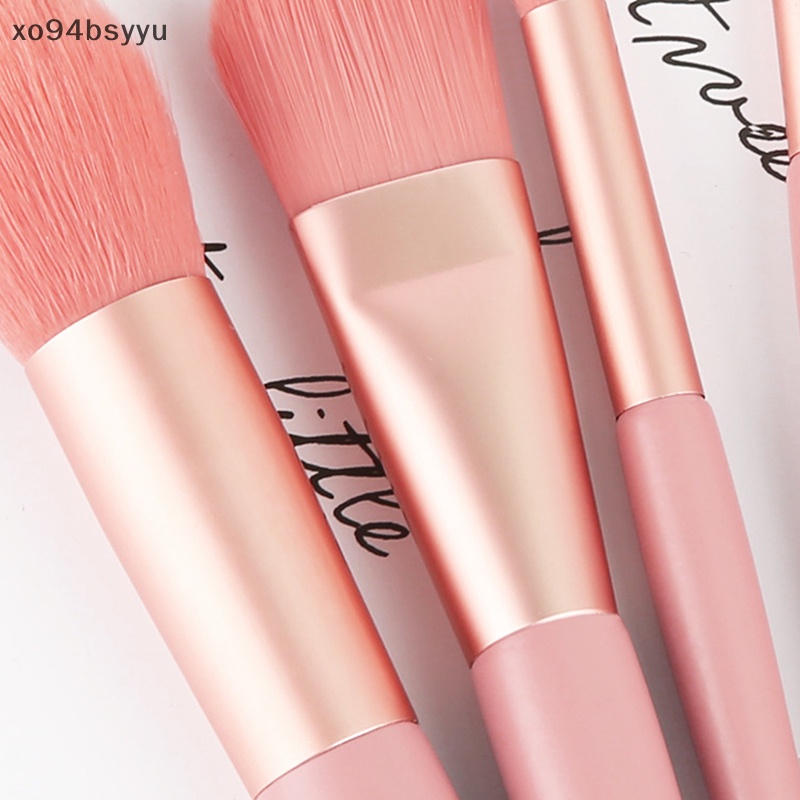 Set 8 Cọ Trang Điểm Xo94Bsyu Thiết Kế Nhỏ Gọn Tiện Dụng