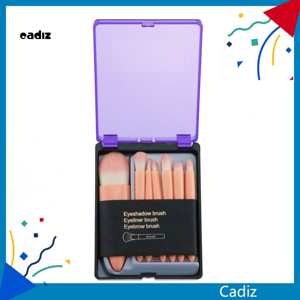 Bộ 7 Cọ Trang Điểm Mềm Mại Có Thể Tái Sử Dụng Cho Salon Làm Đẹp