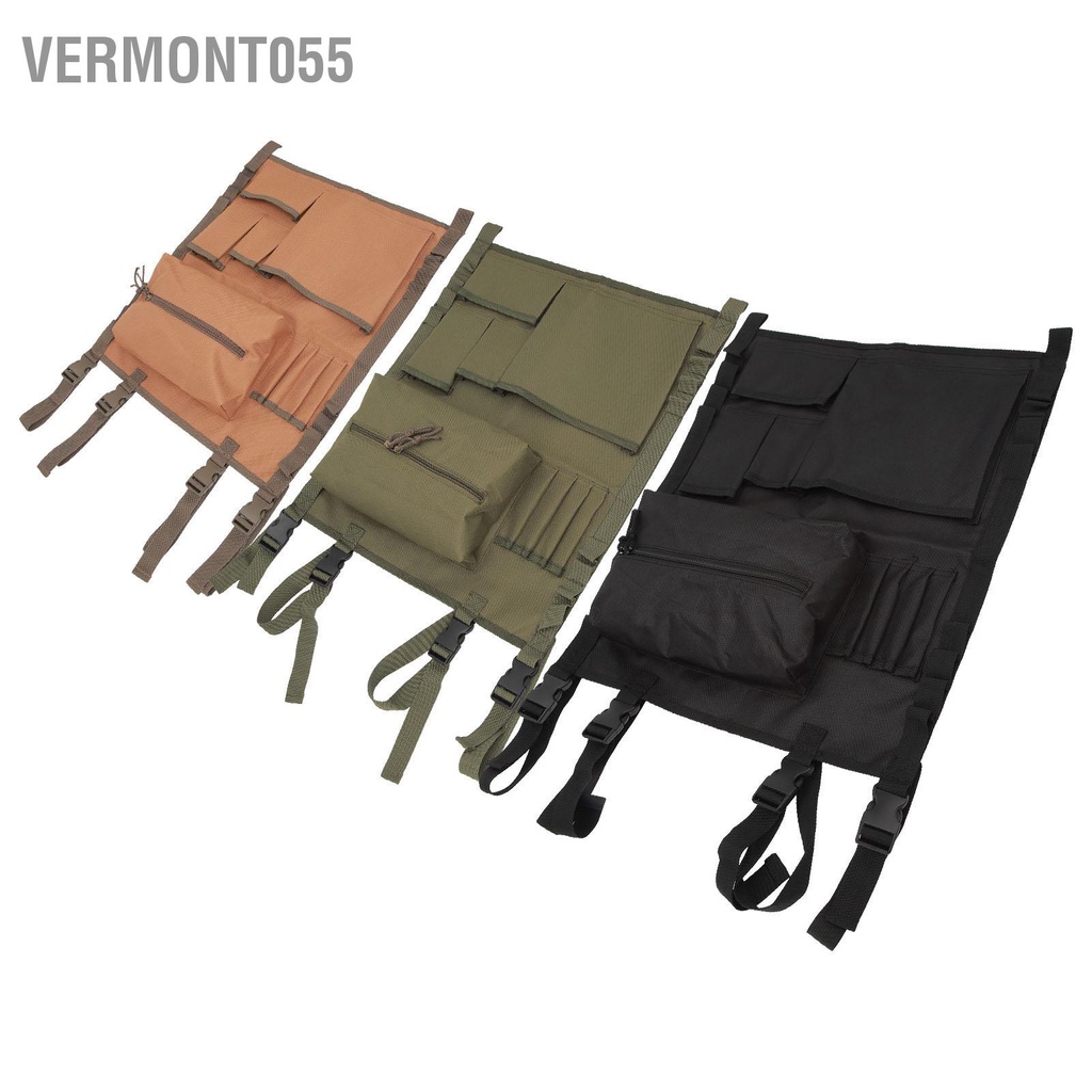 Vermont055 Ghế Trước Ô Tô Tổ Chức Thực Thi Pháp Luật Cắm Trại Ngoài Trời Lưu Trữ Đồ Lặt Vặt Túi Treo