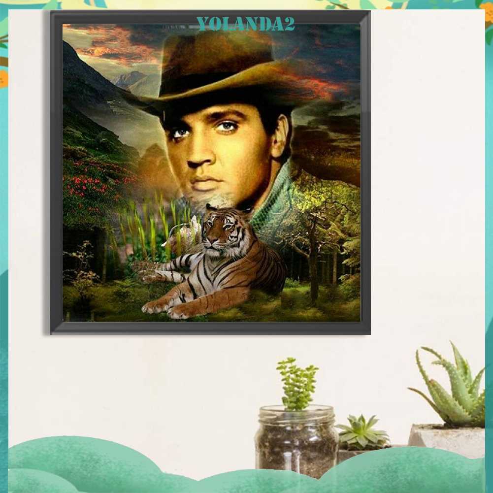 Tranh Đính Đá Kim Cương Toàn Bộ 5D DIY Hình Vẽ Presley