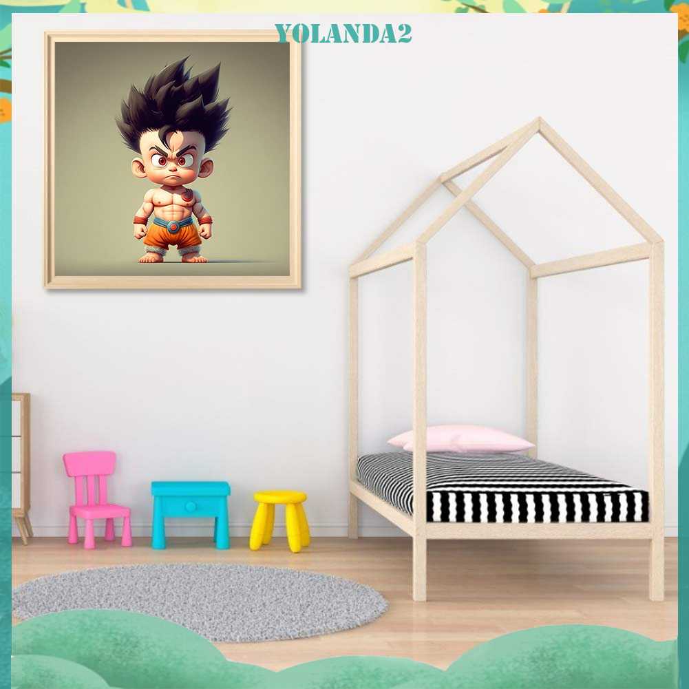 Bộ Tranh Đính Đá 5D Họa Tiết Hoạt Hình Độc Đáo DIY Dùng Trang Trí Nhà Cửa