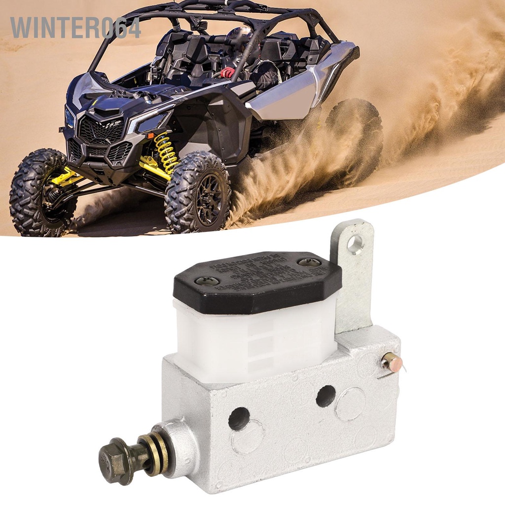 Winter064 Phanh Chủ Xi Lanh Bơm Xây Dựng Kim Loại Lắp Đặt Đơn Giản 12.8 Cho Go Kart ATV UTV