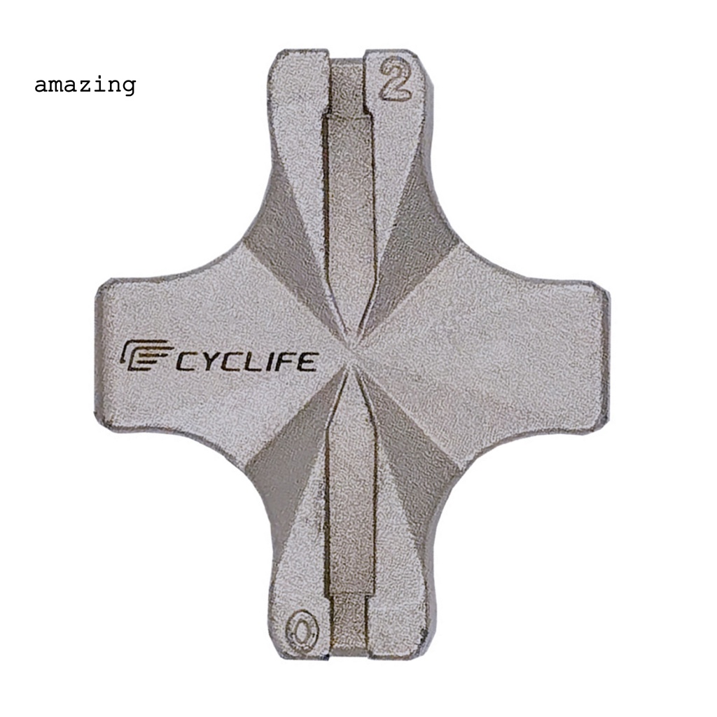 Cờ Lê Điều Chỉnh Căm Xe Đạp Bằng Thép Cứng Chắc Chắn Chống Mòn