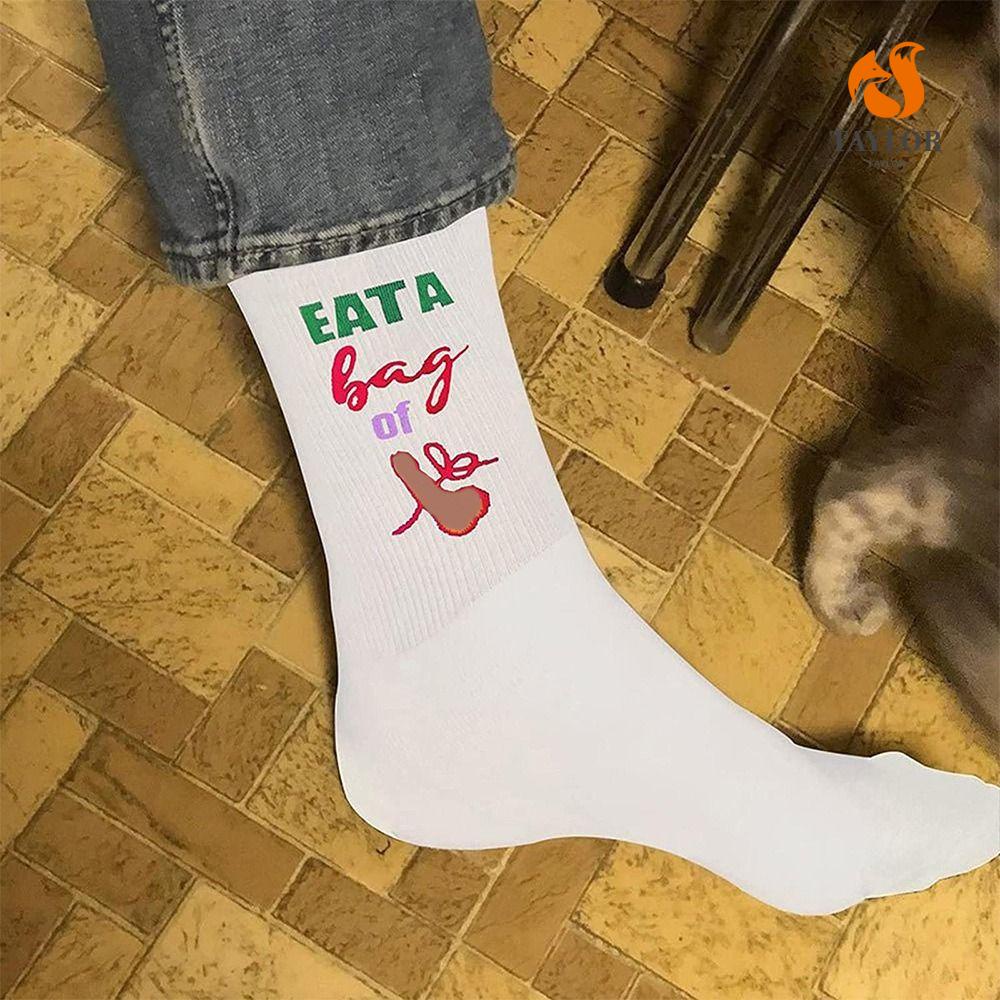 Tất Chân In Hình TAYLOR1 Show Off Vui Nhộn Thời Trang Harajuku Cho Nam Và Nữ