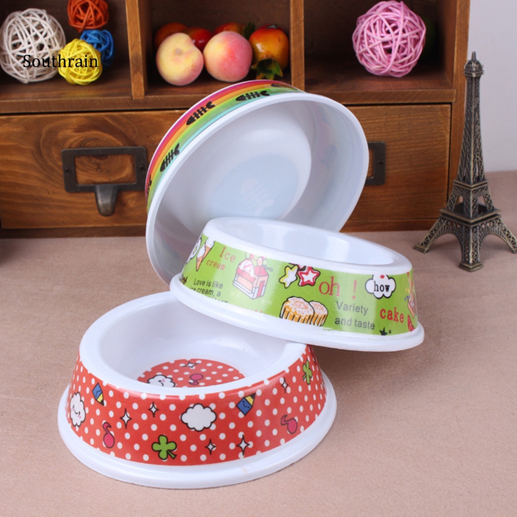 Tô Đựng Thức Ăn / Nước Uống Bằng Melamine An Toàn Dễ Vệ Sinh Cho Thú Cưng