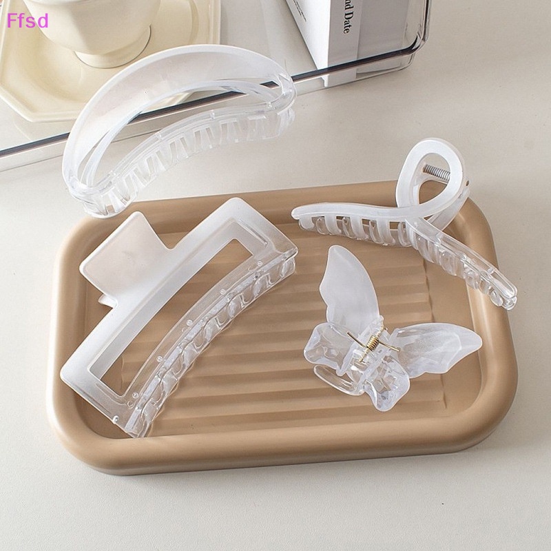 Kẹp Tóc Hình Cá Mập Màu Gradient Phong Cách Hàn Quốc Thời Trang Cho Nữ