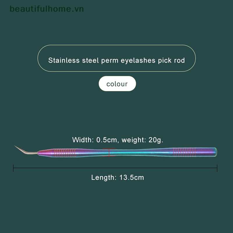 Que Vệ Sinh Lông Mi 2 Trong 1 Bằng Thép Không Gỉ