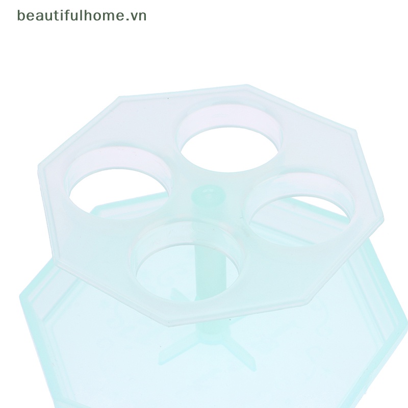 Xô Vệ Sinh Cọ Trang Điểm Có Giá Phơi Khô Tiện Dụng