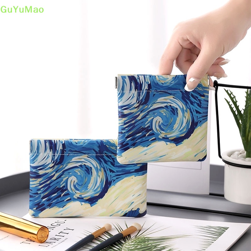 [cxGUYU] Túi Đựng Tai Nghe Dây Cáp USB Chủ Đề Bầu Trời Đầy Sao Tự Đóng Kín PRTA