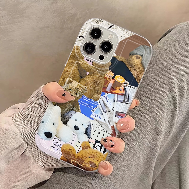 Ốp Điện Thoại TPU Mềm Trong Suốt Chống Sốc Cho IPhone 11 14 13 12 Pro Max XS Max X XR 7 + 8 Plus Sự Bảo Vệ