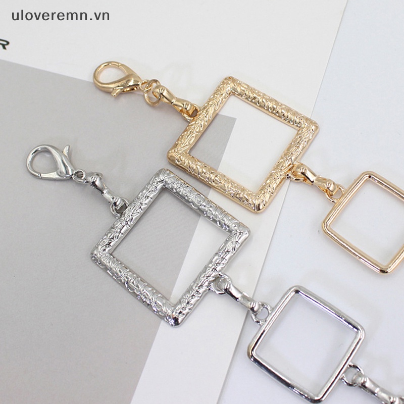 Uloveremn Thắt Lưng Dây Xích Móc Kim Loại Hình Vuông Có Thể Điều Chỉnh Phù Hợp Với Đầm Sơ Mi Và Trang Trí Eo Quyến Rũ Cho Nữ