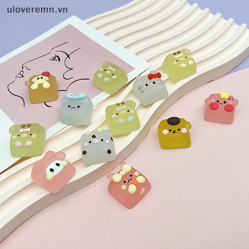 Set 10 Kẹp Tóc Nhựa Hình Cinnamoroll Dễ Thương