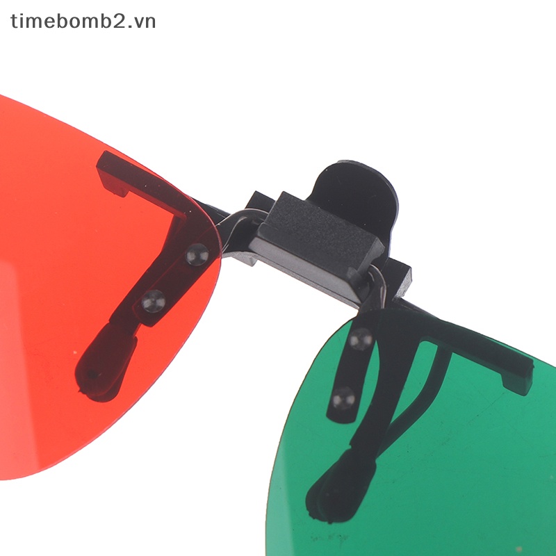 1x Kính Râm Chỉnh Sửa Tư Thế Kẹp Có Thể Gập Lại Màu Xanh Lá / Đỏ Dành Cho Trẻ Em
