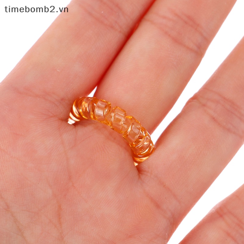 {Timebomb} Dụng Cụ Điều Chỉnh Kích Thước Nhẫn Xoắn Ốc Giảm Độ Căng Trang Sức.