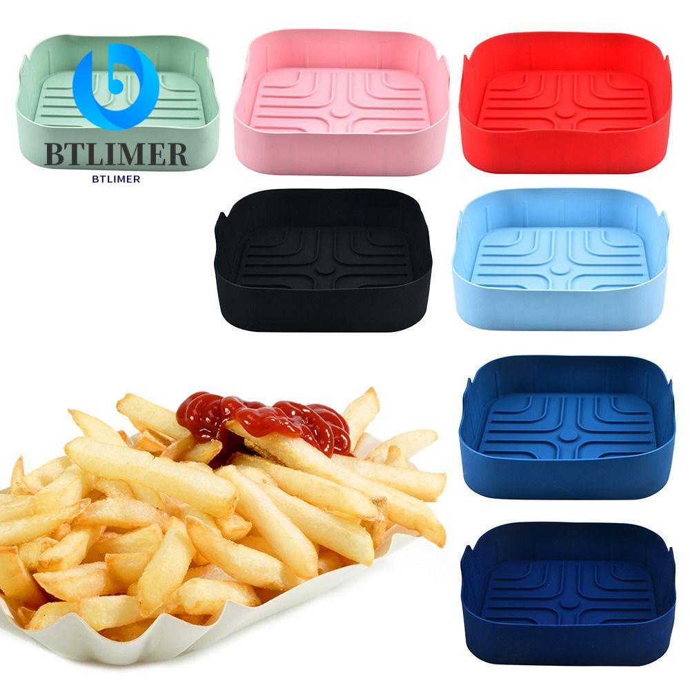 Giỏ Silicone Hình Vuông Đựng Đồ Nướng Tái Sử Dụng Tiện Lợi