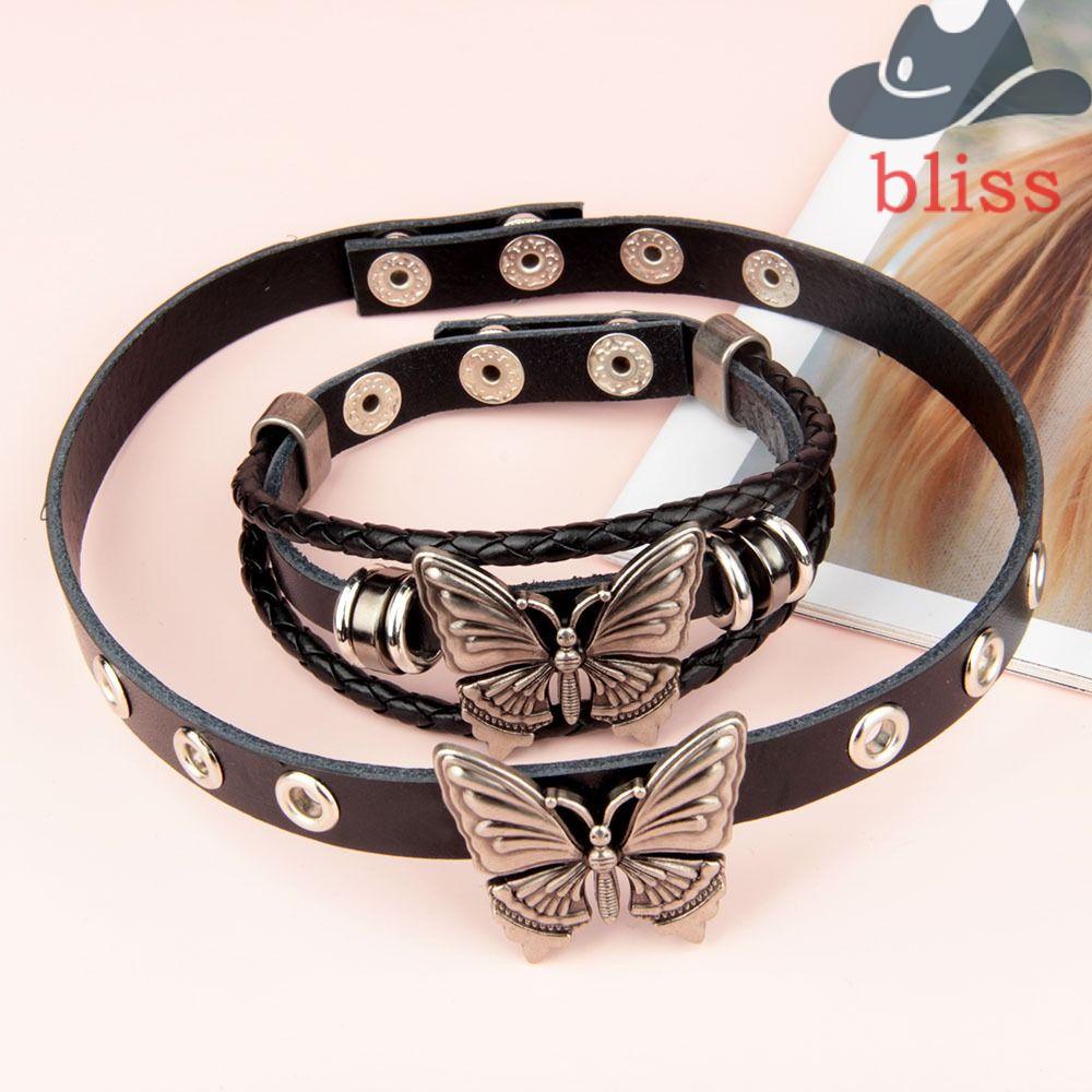 Vòng Tay Da Đính Đinh Tán Phong Cách Punk Hàn Quốc