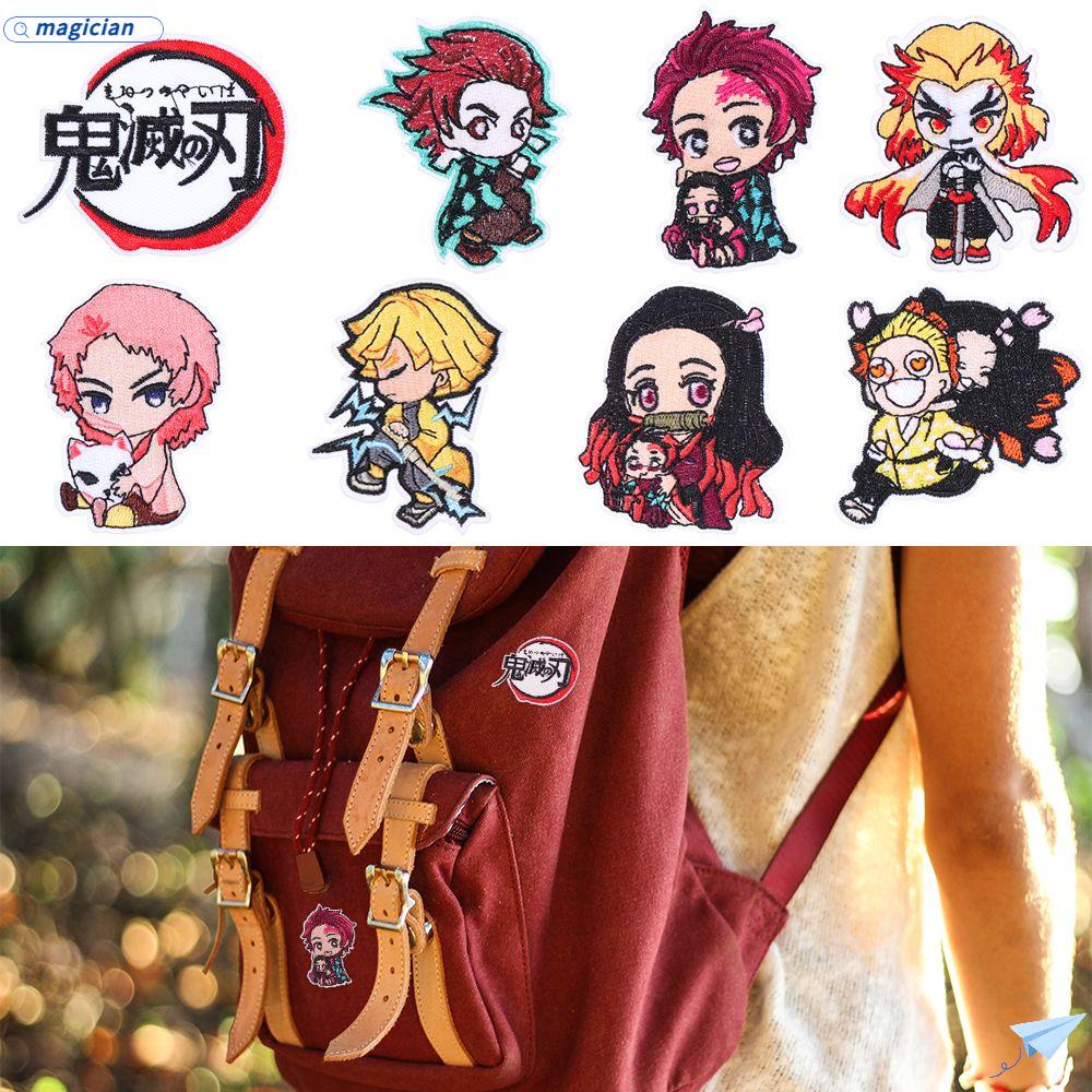 MAG Miếng Dán Trang Trí Quần Áo Thêu Họa Tiết Hoạt Hình Dễ Thương