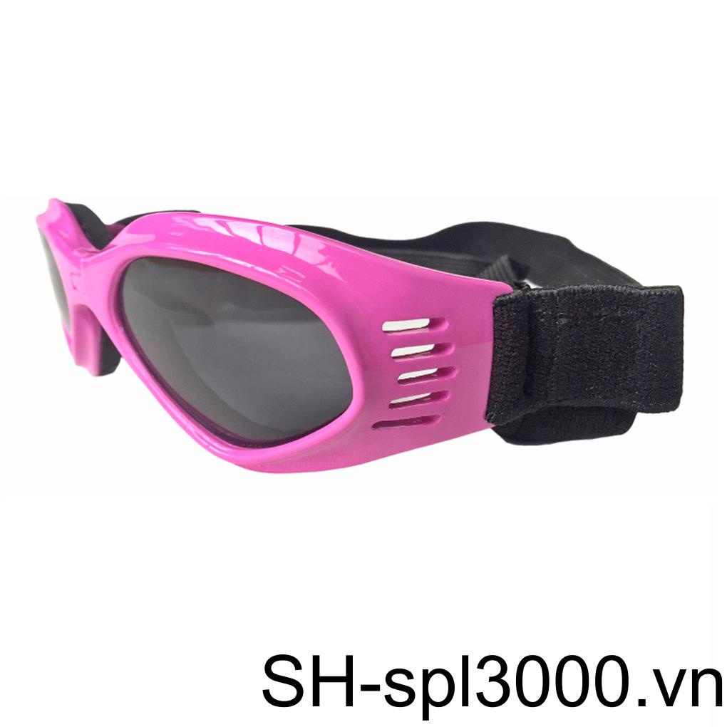 1 Cặp Kính Trượt Tuyết Bằng Nhựa ABS Màu Sắc Đáng Yêu Dành Cho Thú Cưng