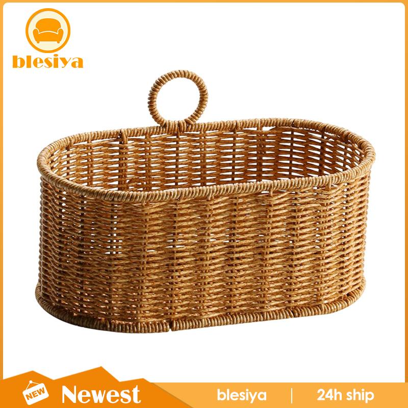 [Blesiya] Giỏ Xách Tay Treo Tường Trang Trí Nông Trại Đơn Giản