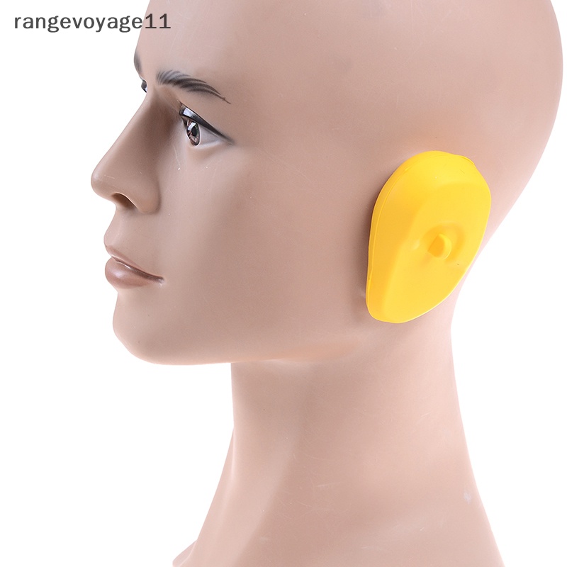 [Rangevoyage] Set 2 Đồ Bọc Tai Silicon Nhuộm Tóc Có Thể Tái Sử Dụng