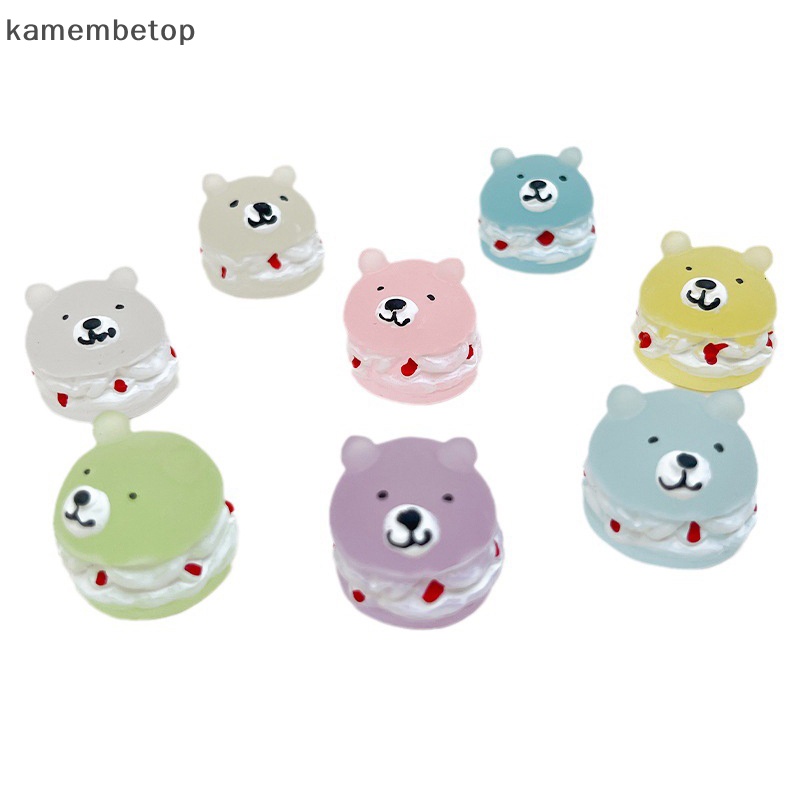 Bộ 2 Mô Hình Gấu Bằng Nhựa Phát Quang Trang Trí Sân Vườn