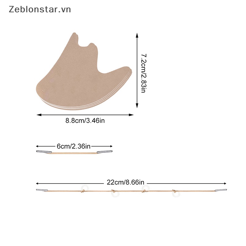 1 Bộ Miếng Dán Nâng Cơ Mặt / Mắt / Cằm Hình Chữ V Vô Hình