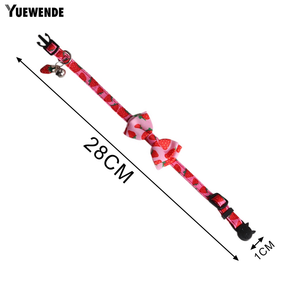 Vòng Cổ Gắn Nơ Thân Thiện Với Da Có Thể Tháo Rời Cho Thú Cưng