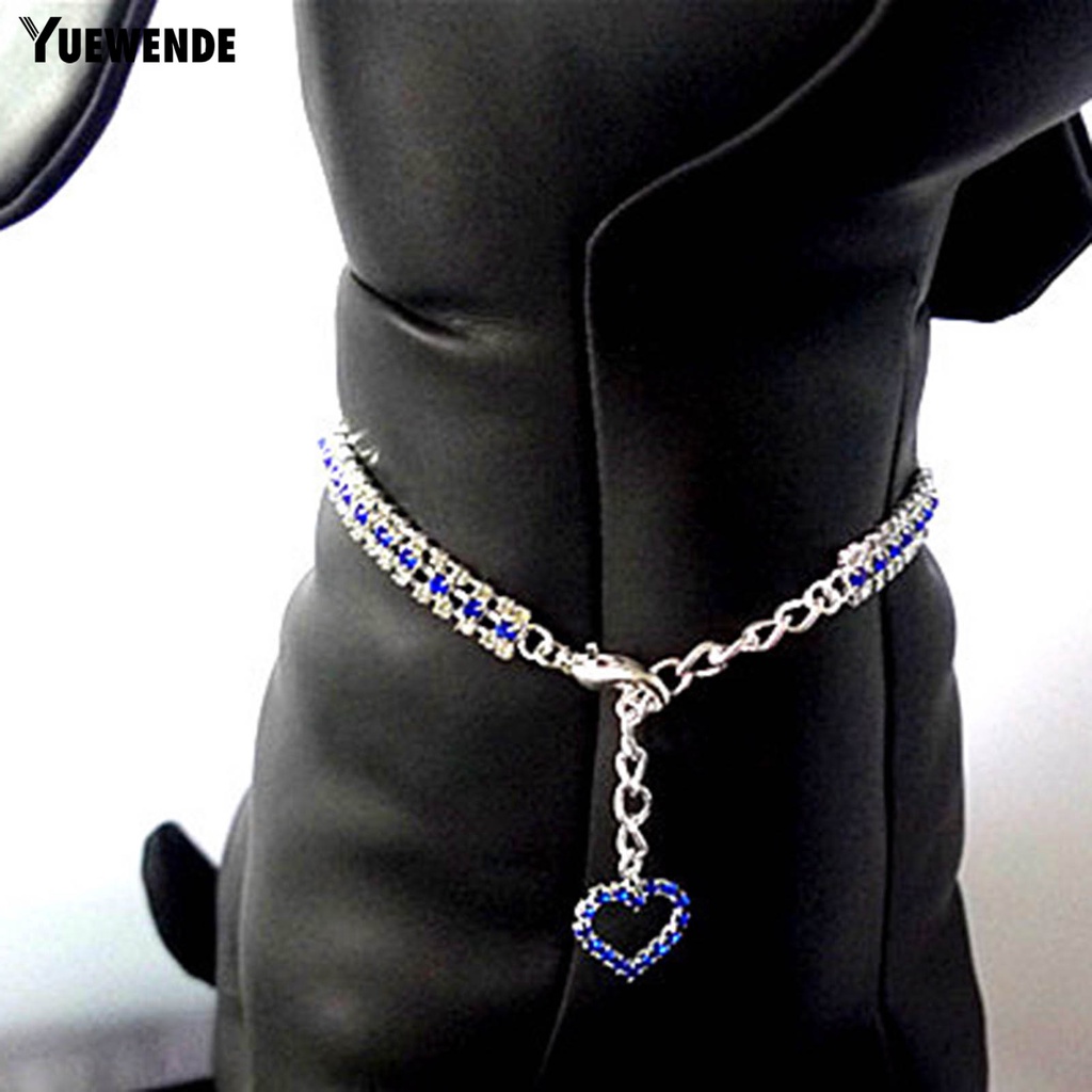 Vòng Cổ Hình Trái Tim Bằng Đồng Chống Dao Thời Trang Cho Thú Cưng