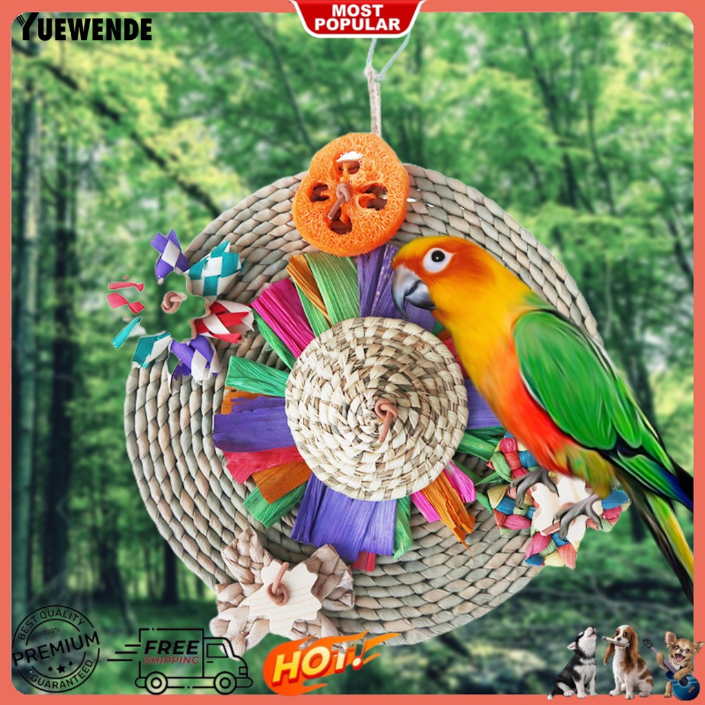 Đồ Chơi Treo Chống Trầy Xước Chống Mài Mòn Cho Chim Vẹt