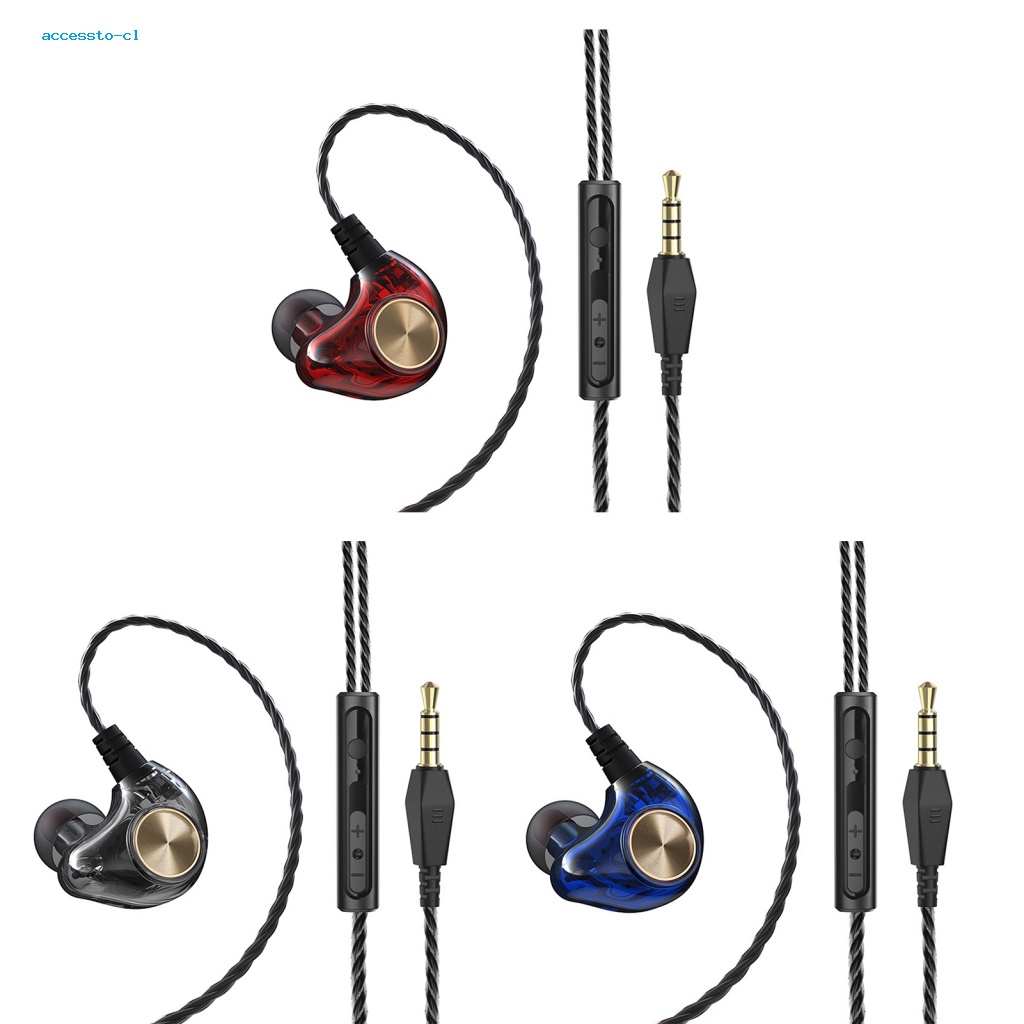 Tai Nghe Chống Sốc Có Dây Giắc 3.5mm Âm Thanh HiFi Dành Cho Điện Thoại