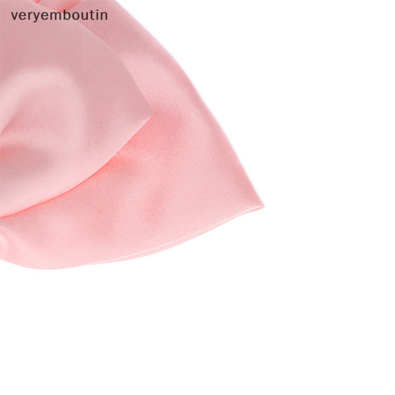 Kẹp Tóc Nơ Lớn Bằng Kim Loại Hai Mặt Thời Trang Hàn Quốc n