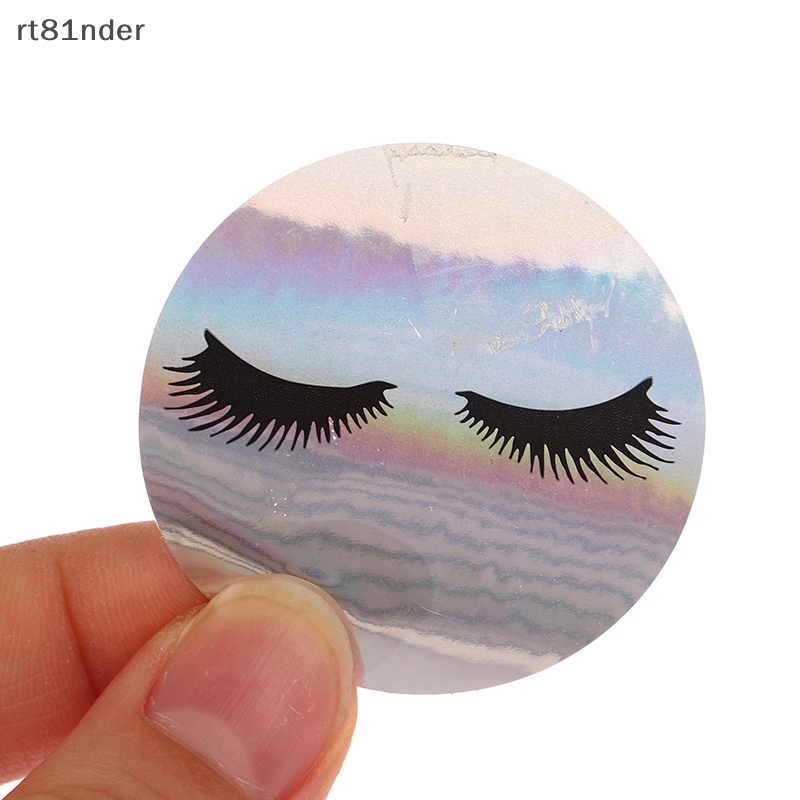 Bộ 500 Miếng Dán Lông Mi Giả Logo Thank You Trang Trí Công Sở