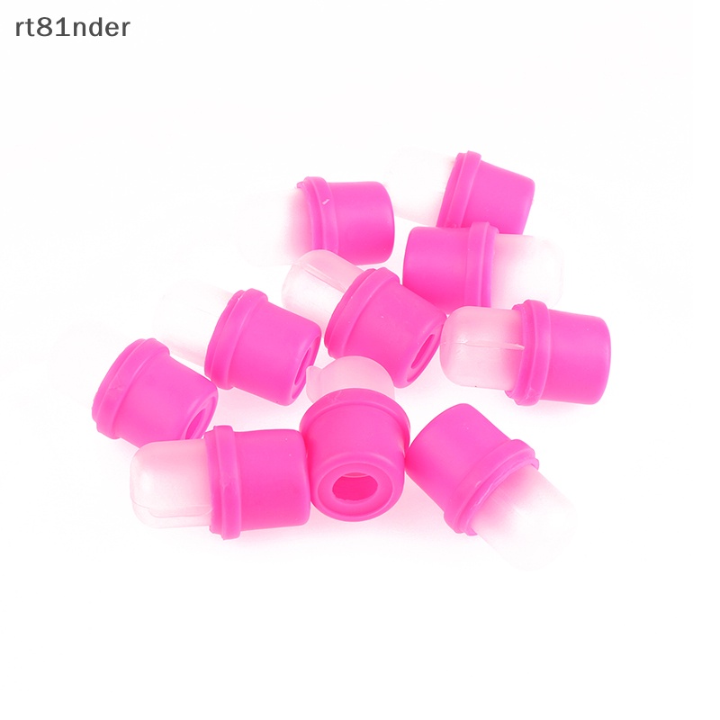 Bộ 10 Kẹp Ủ Bằng Nhựa Giúp Loại Bỏ Lớp Sơn Móng Tay