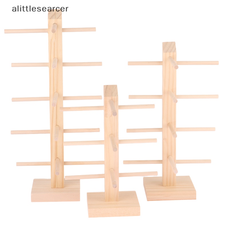 Giá Đỡ Trưng Bày Mắt Kính 5 Kích Cỡ Bằng Gỗ Tự Nhiên Sáng Tạo