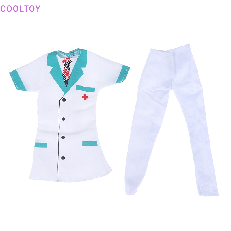 Set 2 Bộ Đồ Hóa Trang Bác Sĩ / Y Tá Cho Nhà Búp Bê
