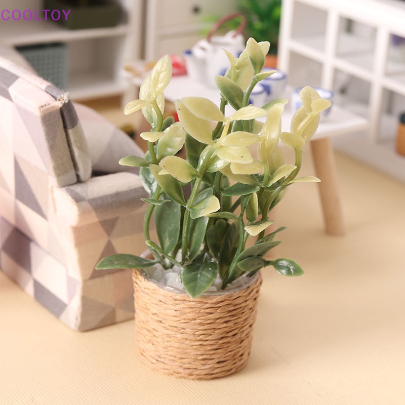 Mô Hình Chậu Cây Trang Trí Nhà Búp Bê Tỉ Lệ 1: 6