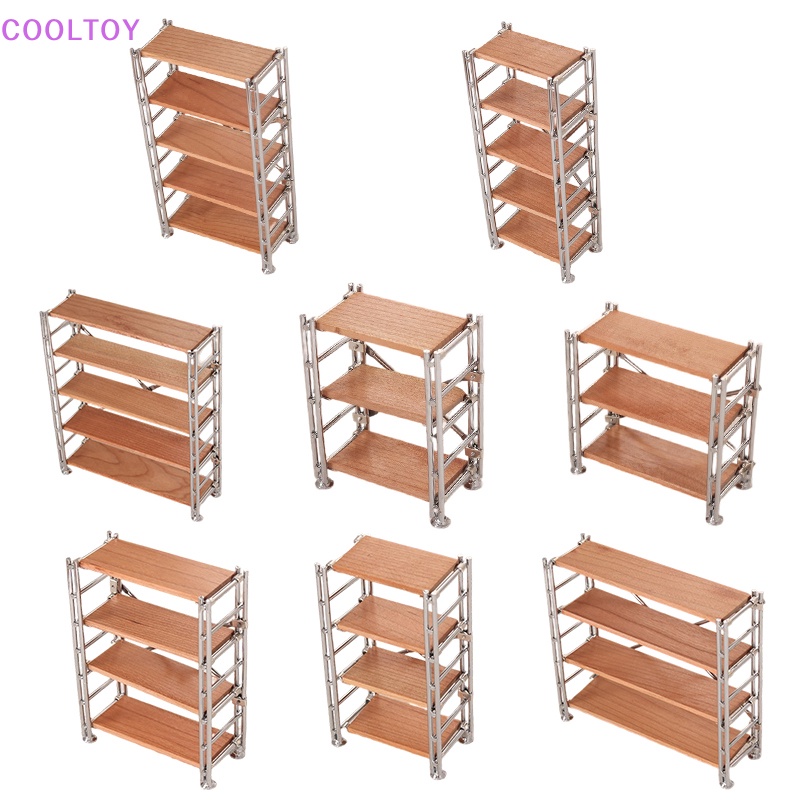 Kệ Đứng Đựng Sách Dùng Trang Trí Nhà Búp Bê Tỉ Lệ 1: 12