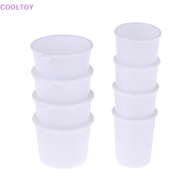 Set 4 Ly Uống Nước Mini Tỉ Lệ 1: 6 Dùng Để Trang Trí Nhà Búp Bê