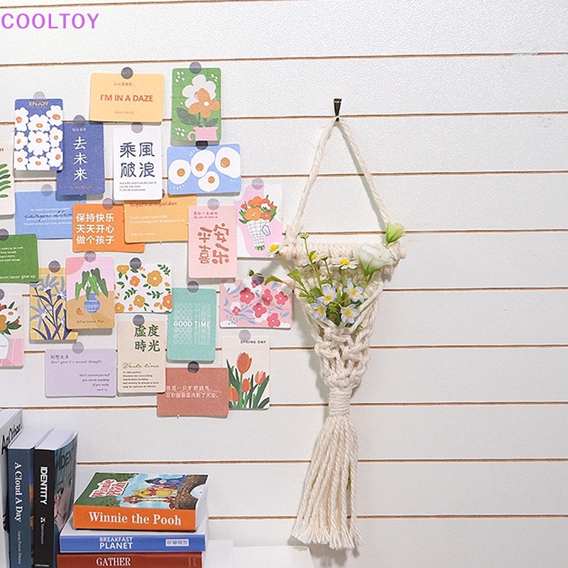 Thảm Dệt Màu Trắng Treo Tường Trang Trí Nhà Búp Bê Phong Cách Bohemian