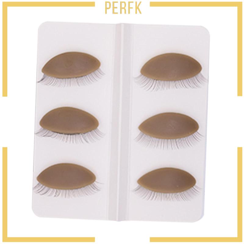 Set 6 Miếng Dán Kích Mí Giả Có Thể Tháo Rời Hỗ Trợ Luyện Tập Trang Điểm Lông Mi
