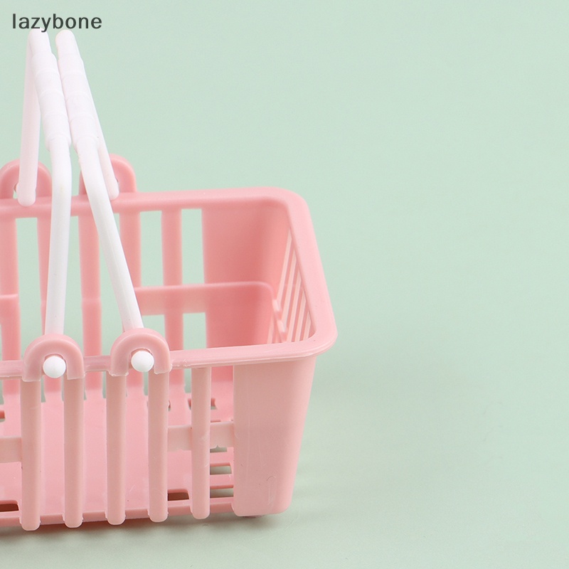 Set 2 Giỏ Mua Sắm Mini Đồ Chơi Dành Cho Nhà Búp Bê