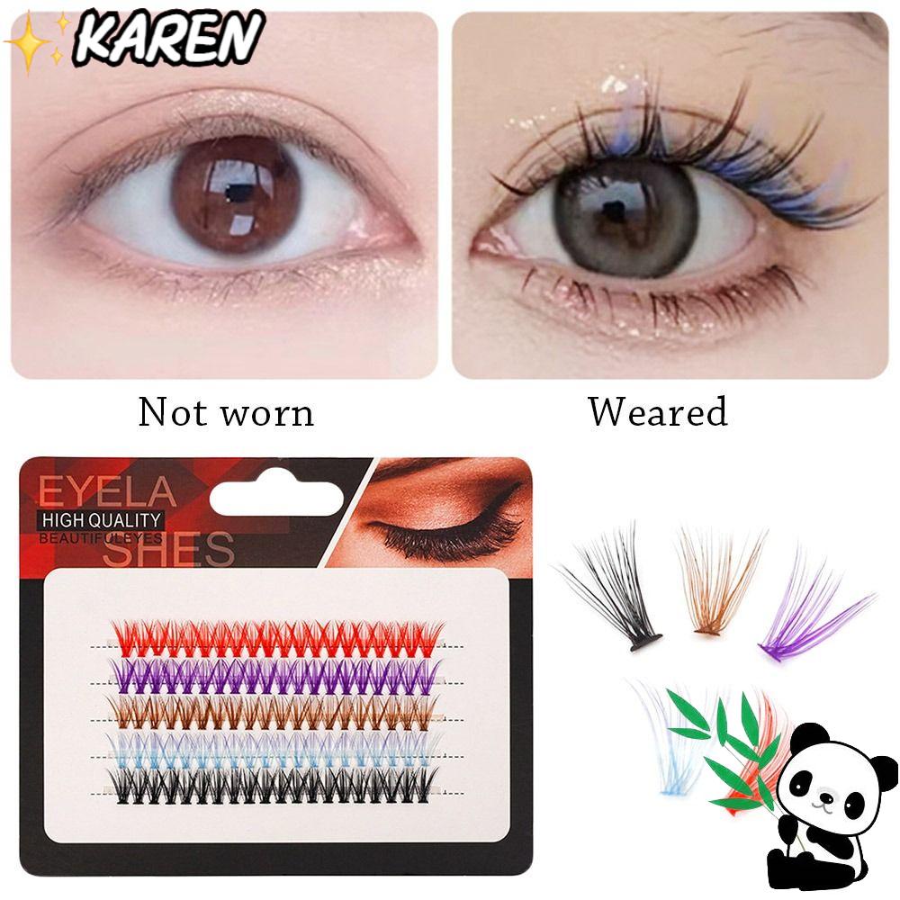 Lông Mi Giả 30D Nhiều Màu Sắc Dùng Hóa Trang