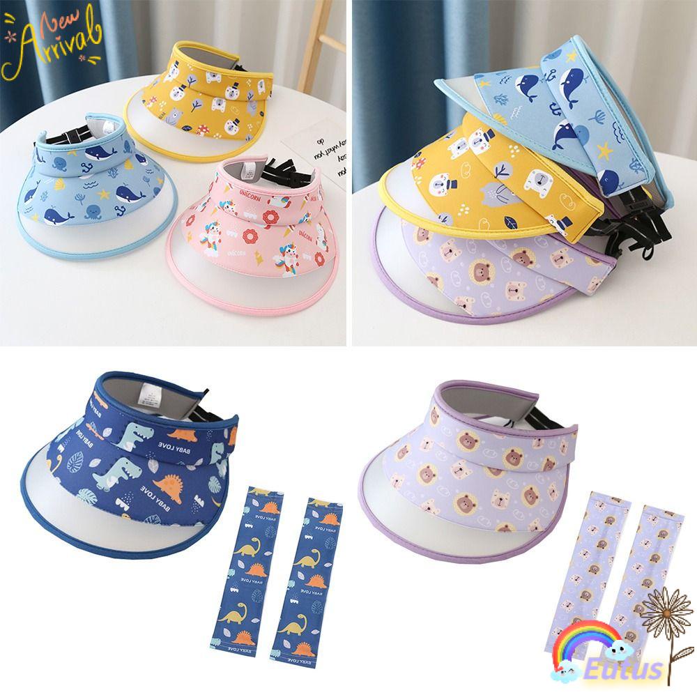 Mũ Chống Nắng / Tia Uv Có Thể Điều Chỉnh Kích Cỡ Thời Trang Mùa Hè