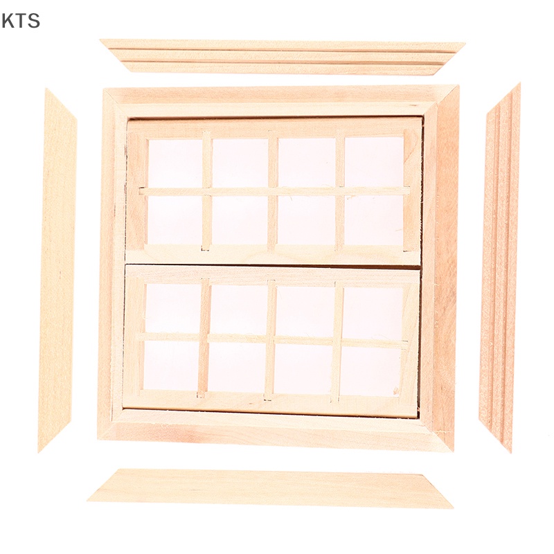 Rèm Cửa 16 Ngăn Vuông Trang Trí Nhà Búp Bê 1: 12