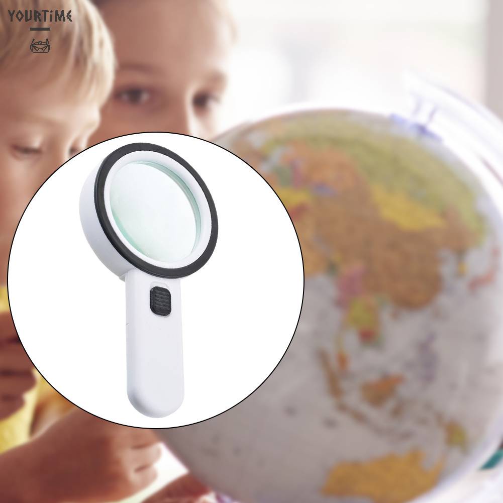Kính Lúp Cầm Tay 30X Có 12 Đèn LED Chất Lượng Cao