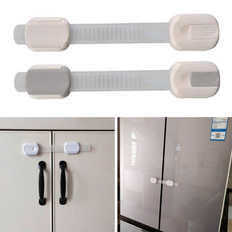 Khóa Ngăn Kéo Tủ An Toàn Chống Kẹt Tay Tùy Chỉnh Tiện Dụng Cho Bé