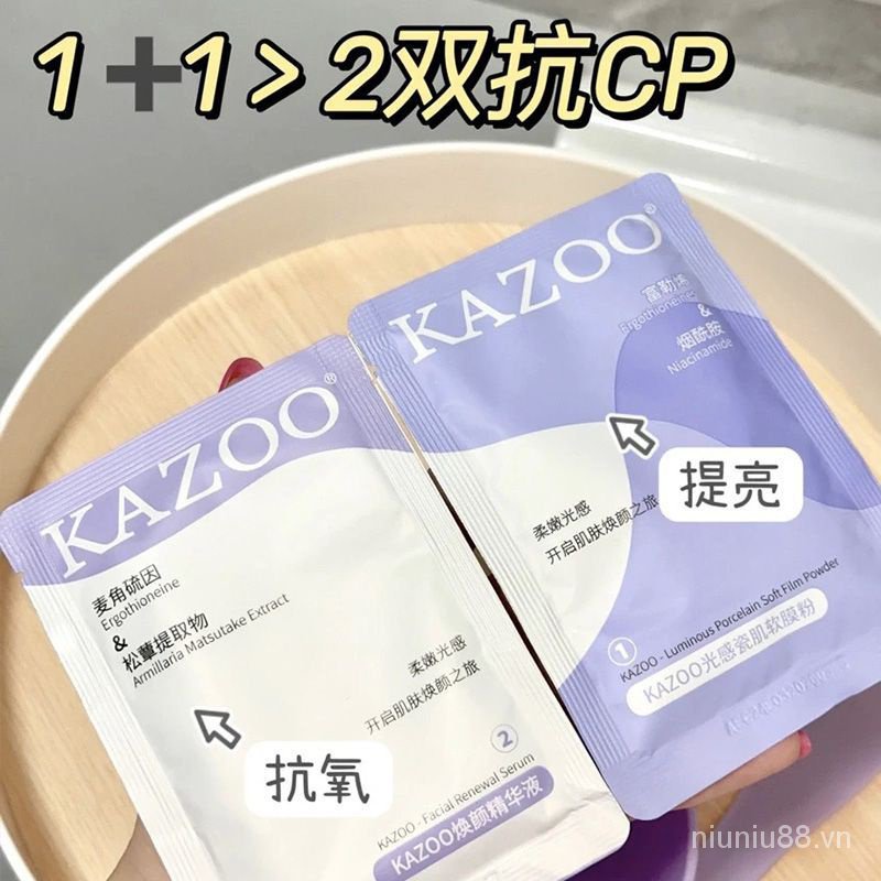 Mặt Nạ KAZOO Matsutake Làm Sáng Da Cải Thiện Tông Màu Da