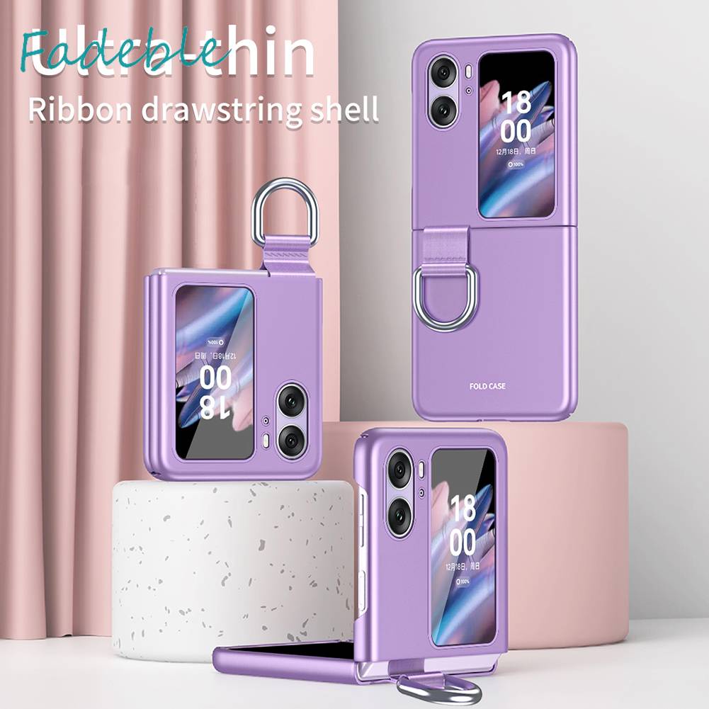 Bao Da Điện Thoại PC Nắp Lật Chống Rơi Có Vòng Đỡ Cho Smartphone Find N2