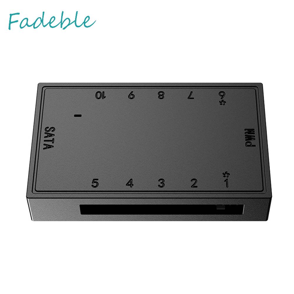 Bộ Chia 1 Ra 10 Cổng 4 Pin PWM SATA Cho Máy Tính Ốp