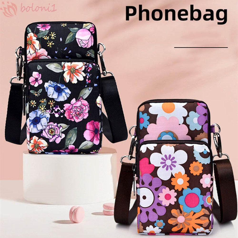 Túi Đựng Điện Thoại Đeo Cánh Tay In Họa Tiết Thời Trang Tiện Dụng Khi Chạy Bộ